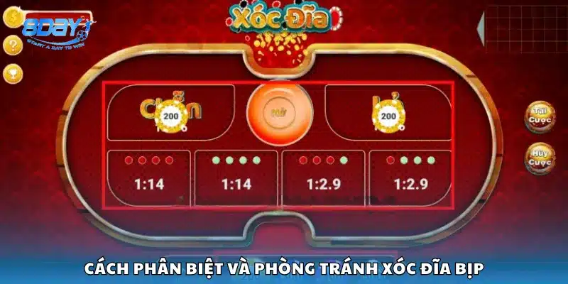 Cách phân biệt và phòng tránh xóc đĩa bịp