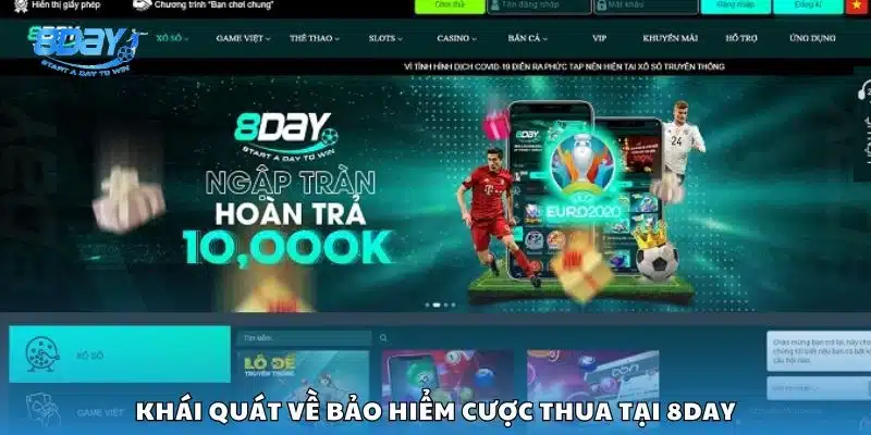 Khái quát về bảo hiểm cược thua tại 8day