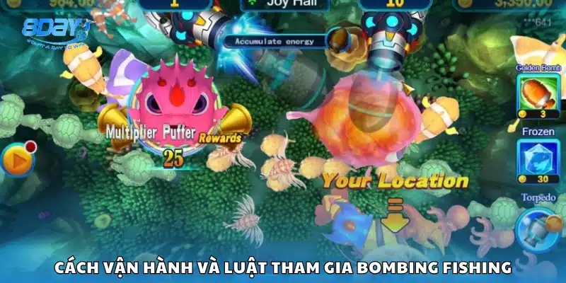 Luật chơi và cách tham gia Bombing Fishing dễ hiểu