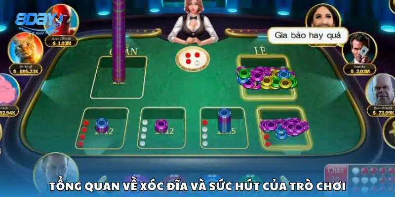 Giới thiệu chung về xóc đĩa và lý do khiến trò chơi hấp dẫn